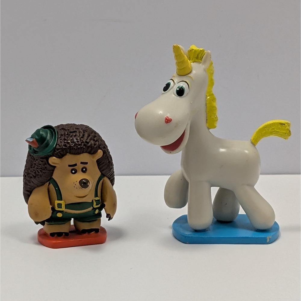Disney Pixar Toy Story 3 Mr Pricklepants 1.5 in & Buttercup Unicorn 2.75 in